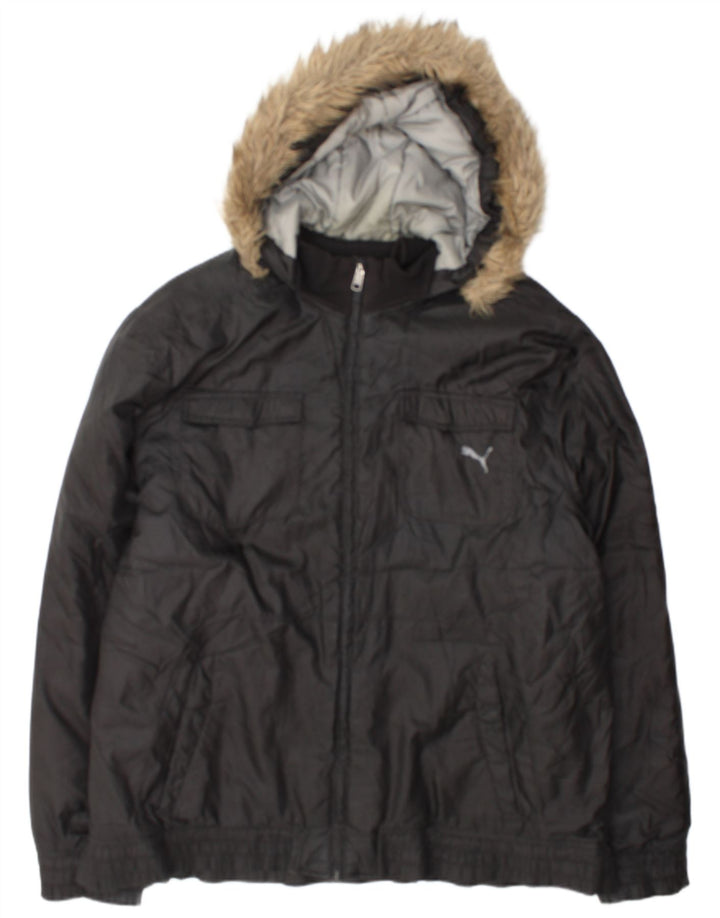 Giacca utility con cappuccio da uomo Puma UK 44 2XL Nera