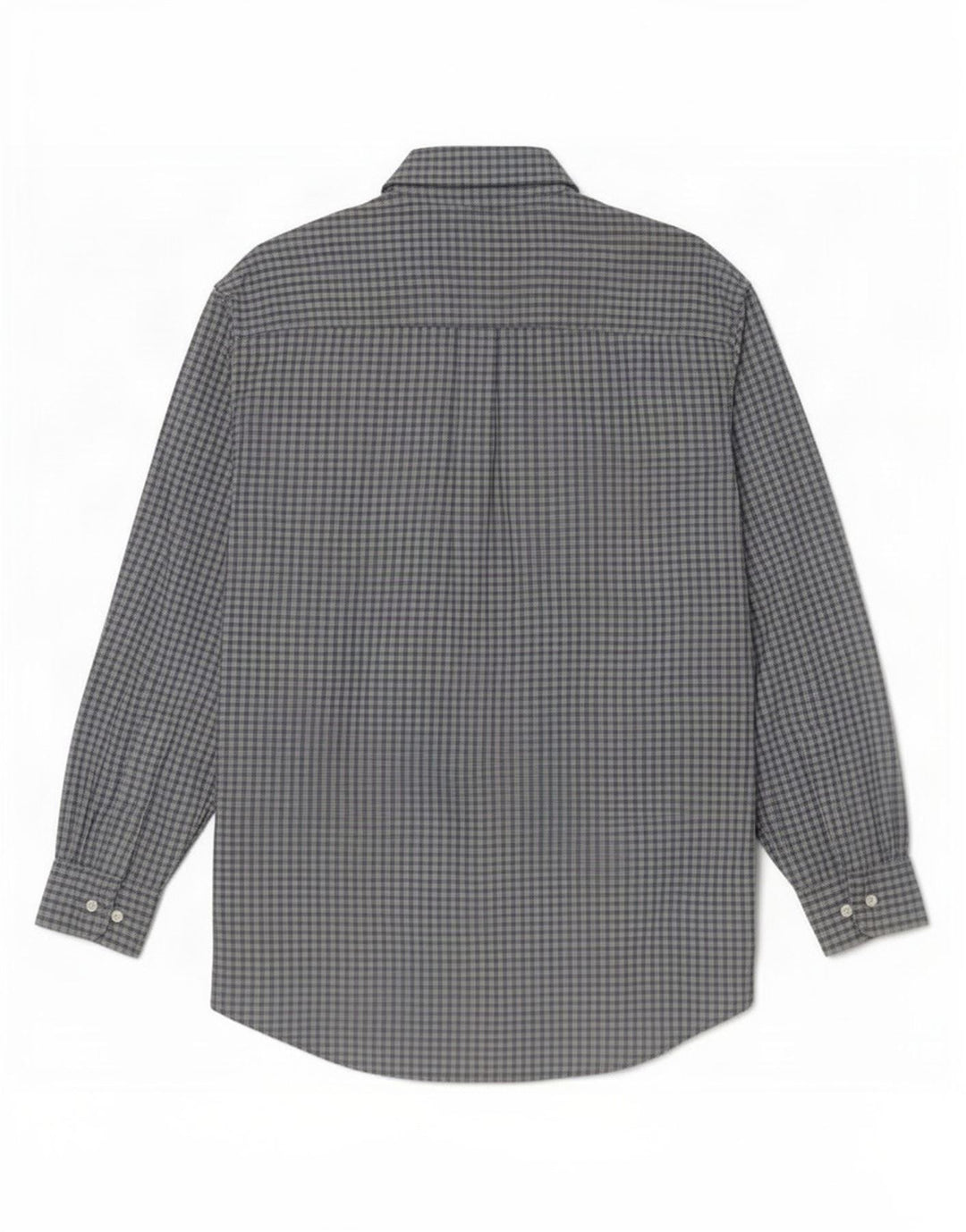 Camicia da uomo Timberland Tencel a quadri blu medio