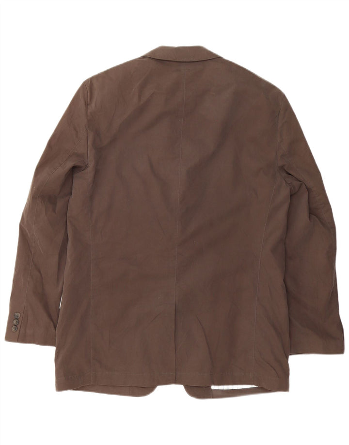 Giacca blazer a 2 bottoni Marks & Spencer da uomo UK 38 Cotone marrone medio