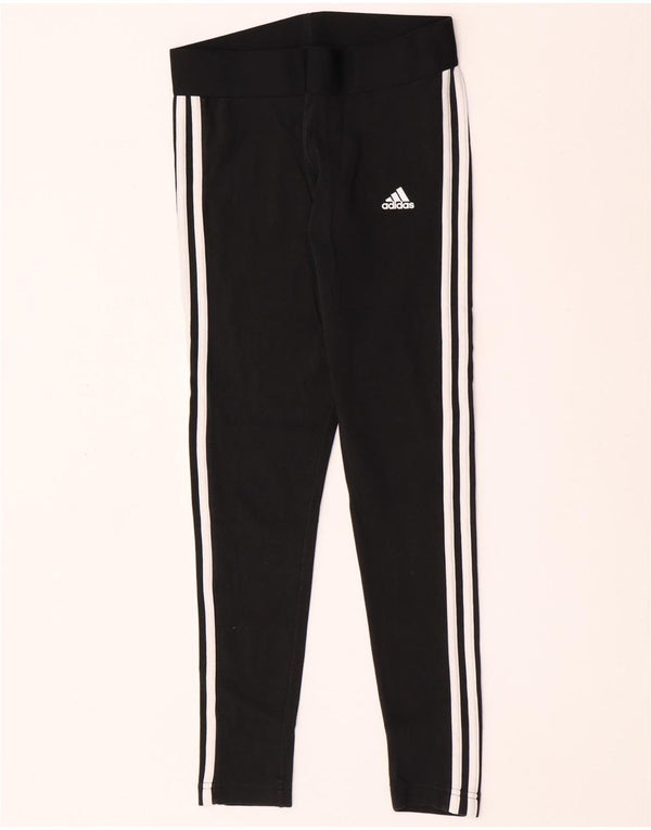 Leggings Adidas da donna UK 8/10 piccolo cotone nero