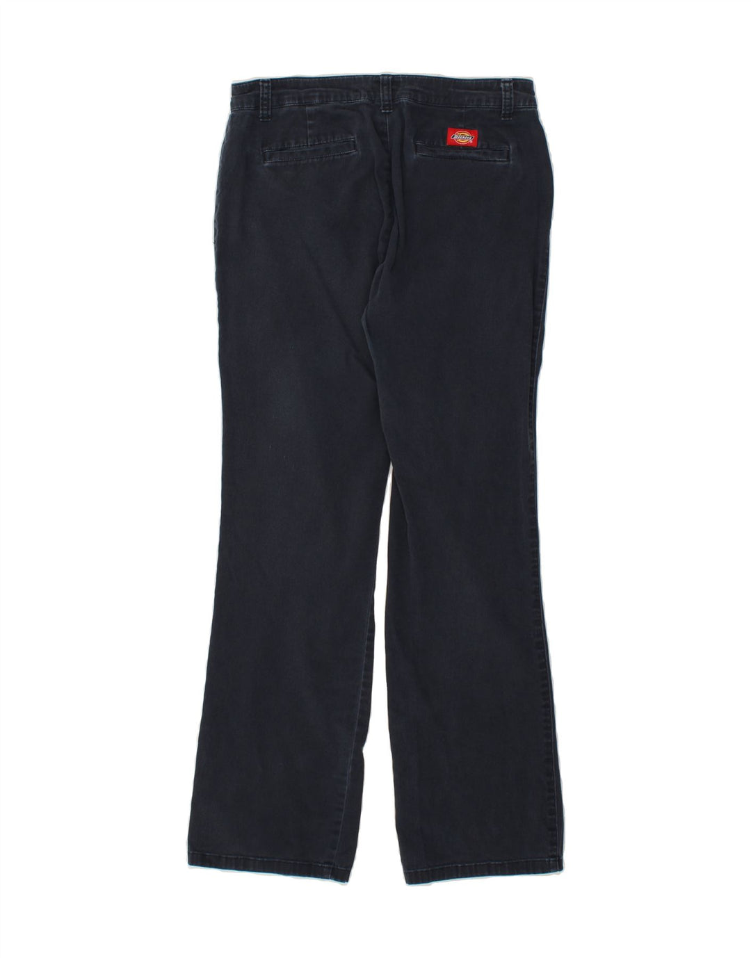 DICKIES Womens Bootcut Chino Trousers US 11 Medium W30 L30 Navy Blue Vintage Dickies and Second-Hand Dickies from Messina Hembry 