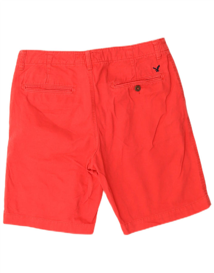 AMERICAN EAGLE OUTFITTERS Mens Chino Shorts W32 Medium Red Cotton