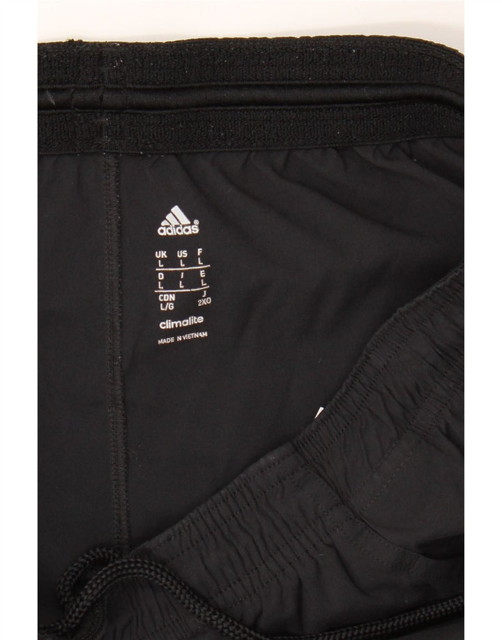 ADIDAS Mens Climalite Sport Shorts Large  Black Nylon Vintage Adidas and Second-Hand Adidas from Messina Hembry 