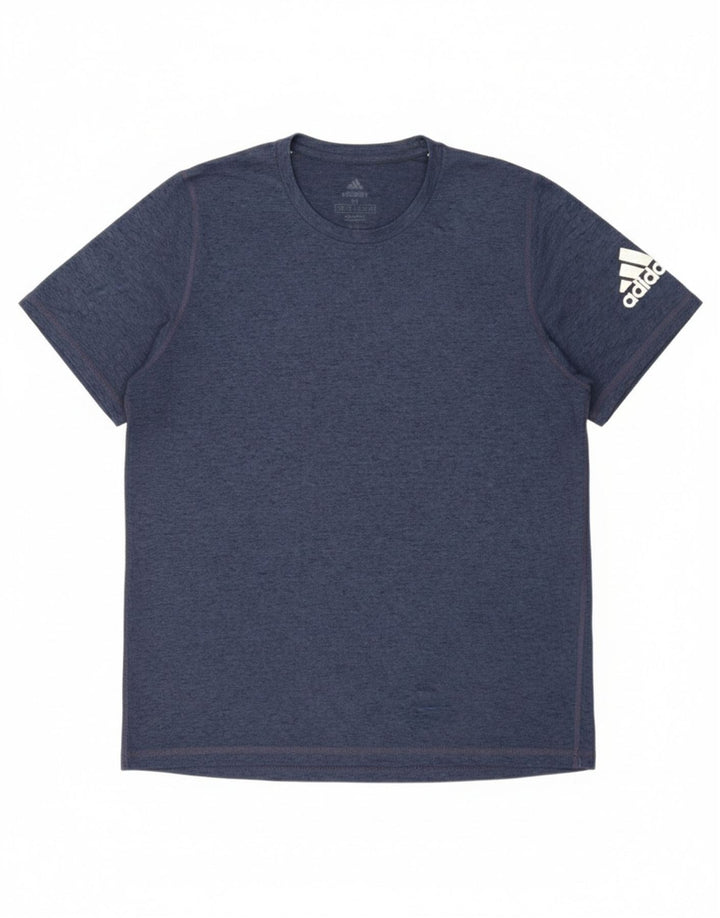 T-shirt Adidas Aeroready da uomo, media, in poliestere blu navy medio