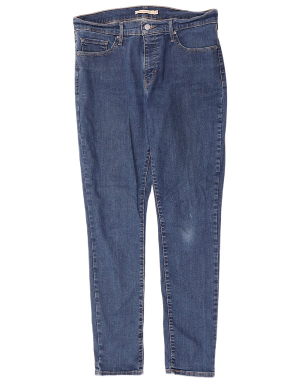 Levi's Womens 311 Shaping Skinny Jeans W32 L30 Blue Cotton