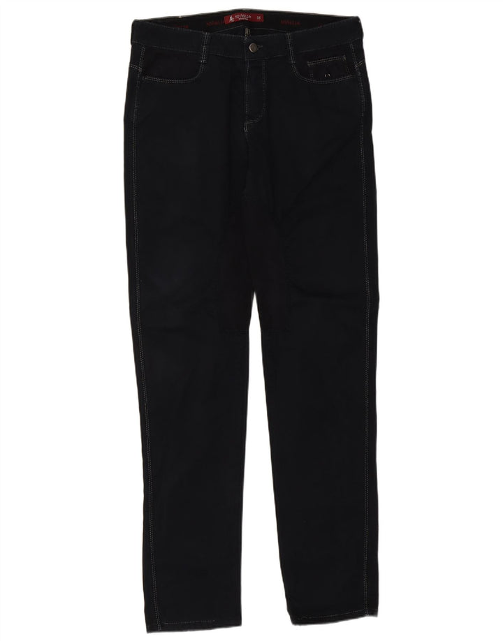 Jeans Slim Uomo SIVIGLIA W35 L35 Cotone Nero