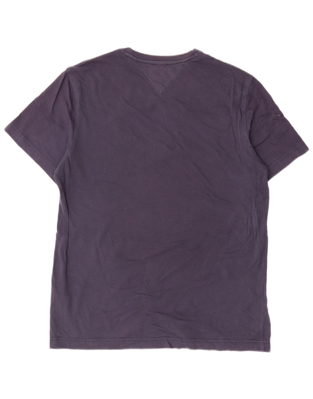 T-shirt da uomo Tommy Hilfiger Top in cotone blu navy medio