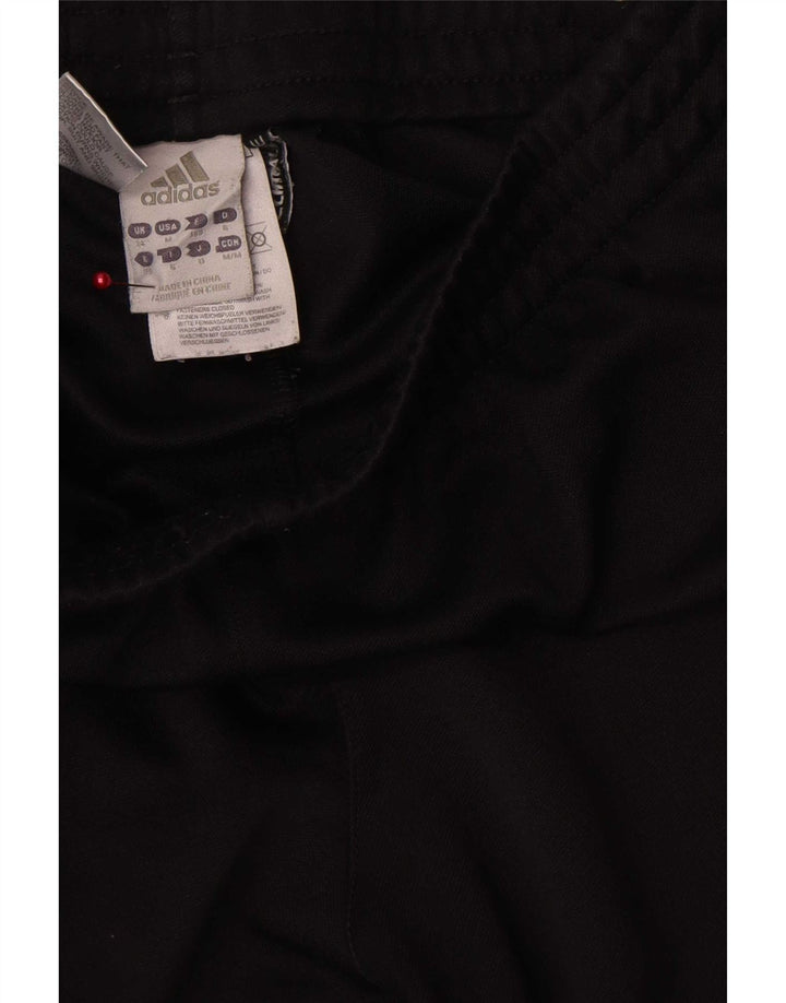 Pantaloni da tuta Adidas Climalite da uomo, pantaloni da jogging, grandi, in poliestere nero