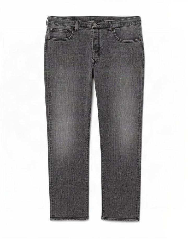 Levi's Uomo 501 Jeans dritti W38 L32 Cotone grigio