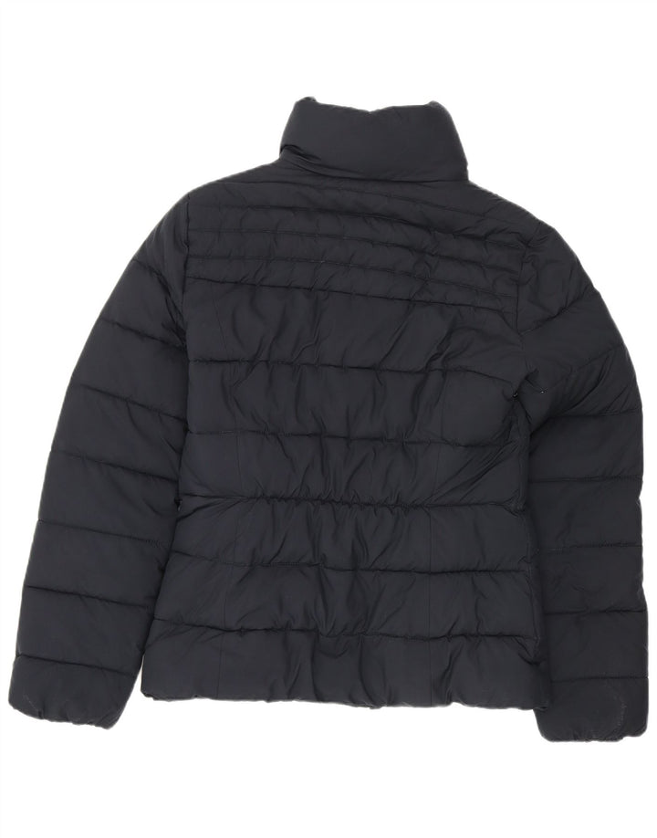Giacca imbottita Sherpa da donna Hollister UK 10 Small Poliestere blu navy