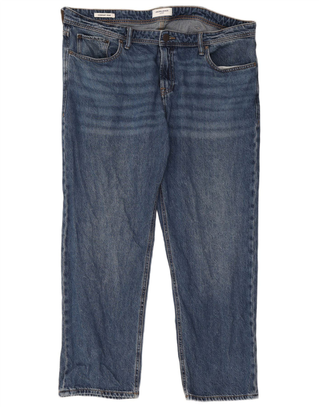 Jeans dritti Mike da uomo Jack & Jones W40 L30 cotone blu