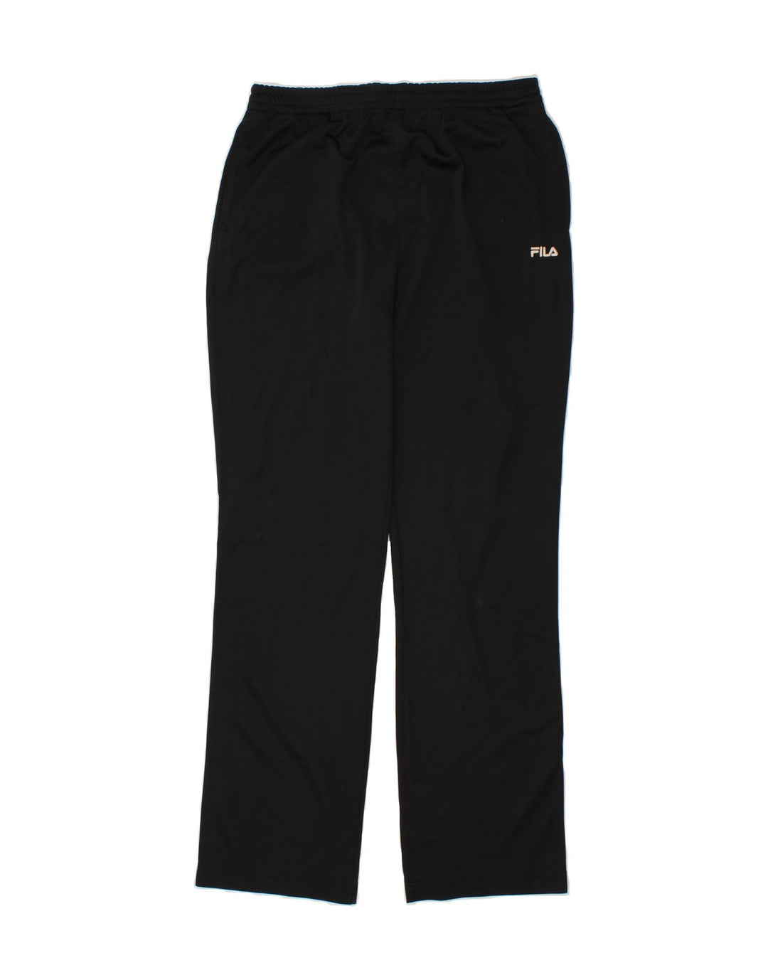 FILA Mens Tracksuit Trousers Medium Black Polyester Vintage Fila and Second-Hand Fila from Messina Hembry 