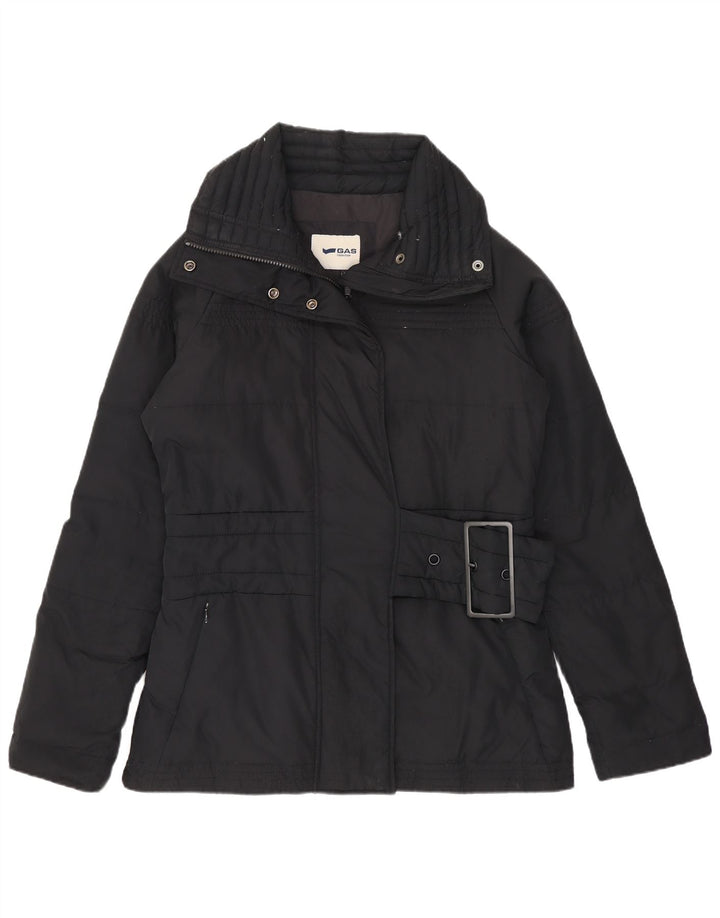 Giacca imbottita da donna Gas UK 10 piccola nera