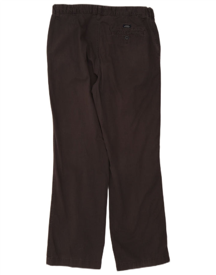 Pantaloni chino dritti Marks & Spencer da uomo blu Harbour W34 L31 neri