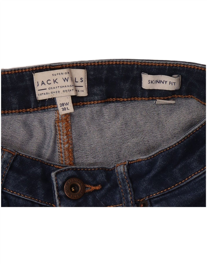 Jeans skinny da donna JACK WILLS W28 L30 cotone blu navy
