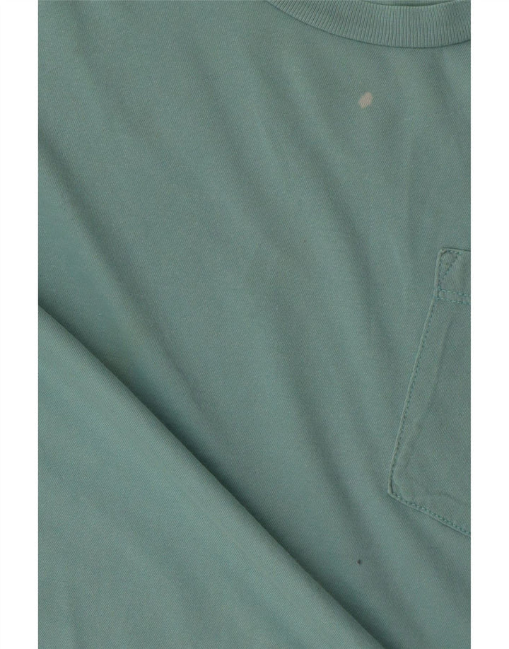 T-shirt da uomo Carhartt Top Small in cotone turchese