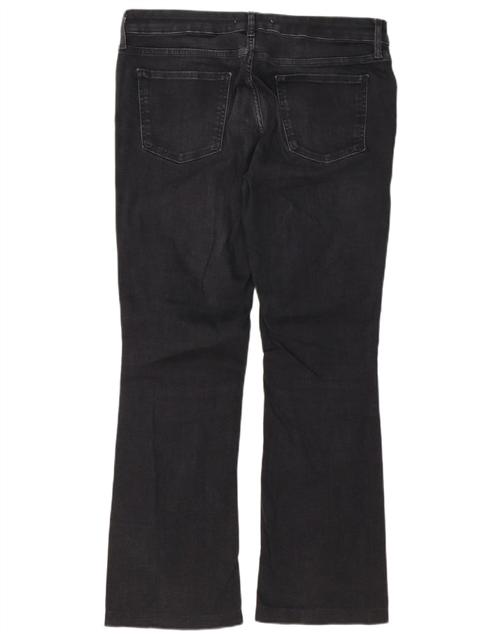 Jeans Bootcut da donna Zara EU 42 Large W32 L29 Neri