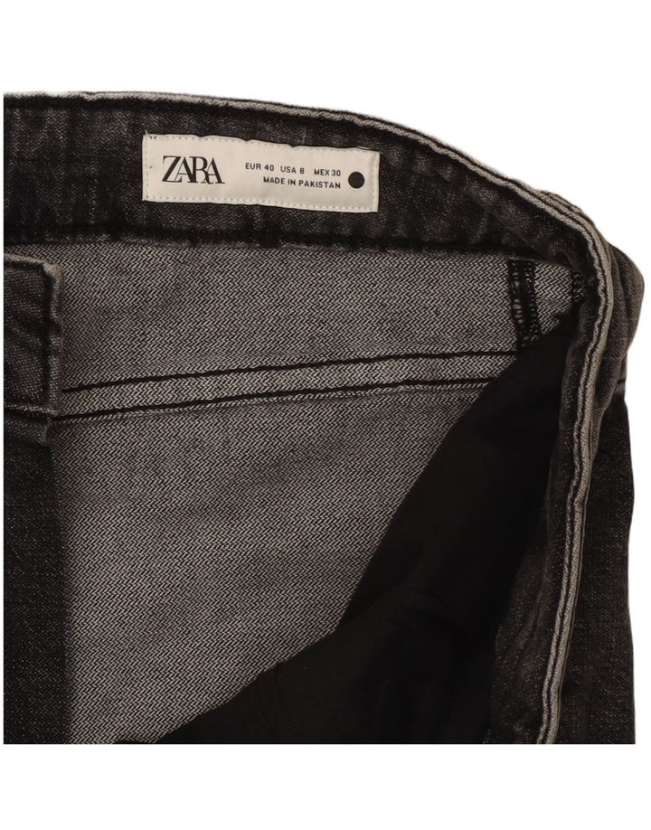 Jeans dritti da donna Zara EU 40 medi W30 L26 Grigio