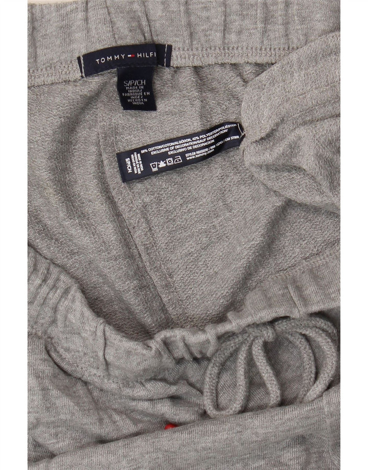 TOMMY HILFIGER Pantaloni da tuta da uomo Joggers Small Grey Colourblock