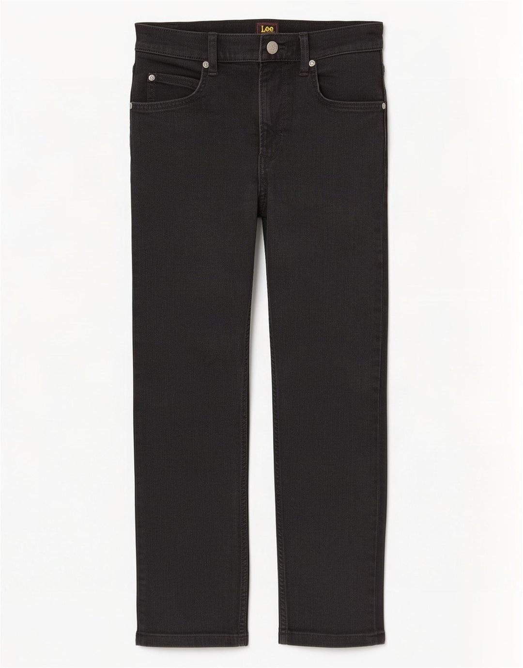 Jeans corti da uomo Lee Rider W29 L25 cotone nero