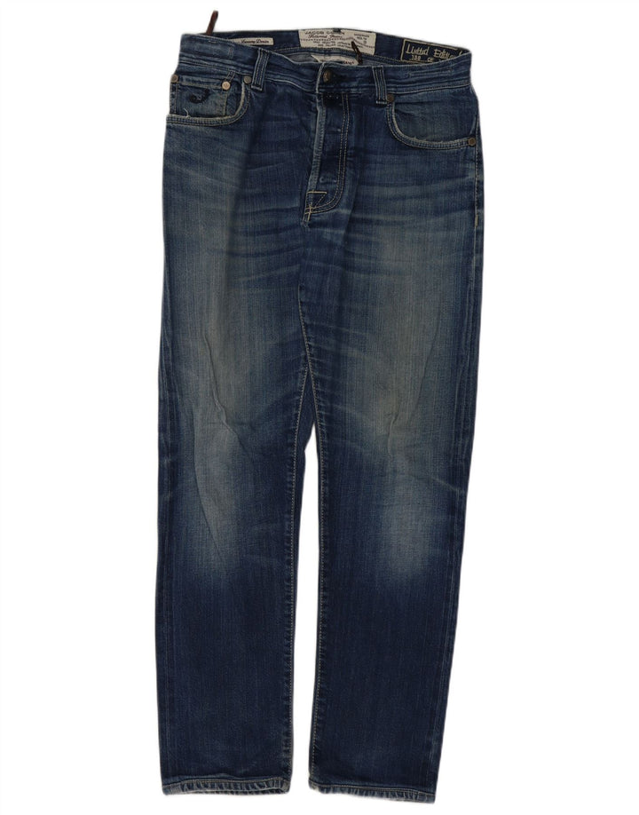 Jeans slim da uomo Jacob Cohen W34 L30 cotone blu