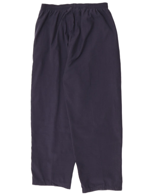Pantaloni da tuta larghi da uomo Champion XL poliestere blu navy