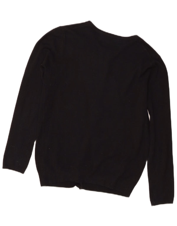 Maglione cardigan da donna Zara UK 12 medio nero