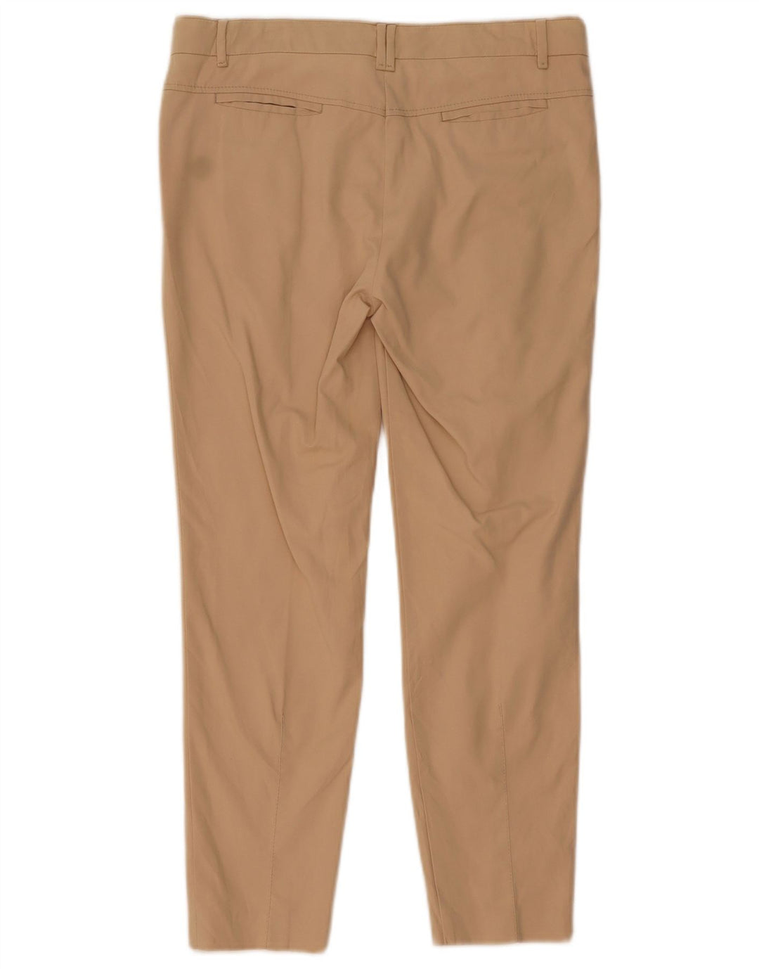 Pantaloni chino slim da donna Zara medi W32 L26 Beige