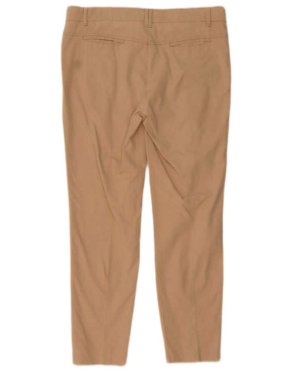 Zara Womens Slim Chino Trousers Medium W32 L26 Beige