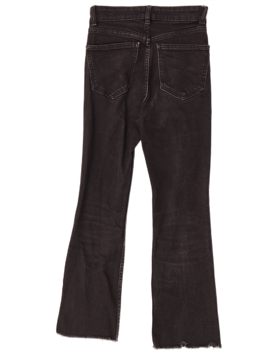 Jeans Bootcut da donna Zara EU 34 2XS W24 L25 Nero
