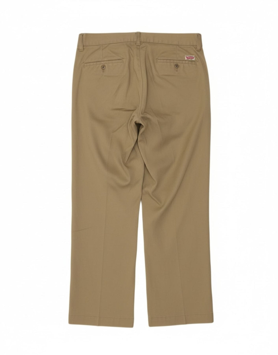Pantaloni chino dritti da uomo Dickies W34 L30 poliestere kaki