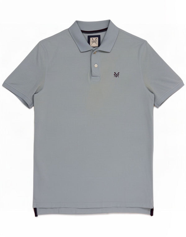 Crew Clothing Polo da uomo grande in cotone blu