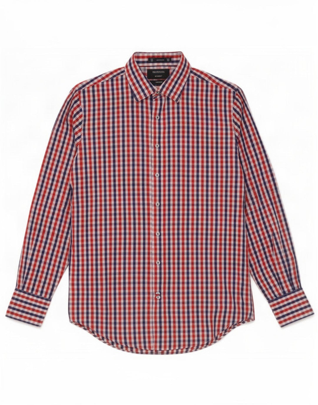 Camicia da uomo Easy Care Van Heusen taglia 39 cotone a quadretti multicolore medio