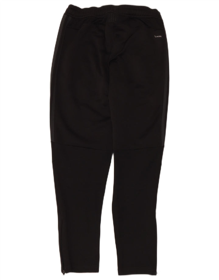Pantaloni della tuta ADIDAS da ragazzo del Real Madrid 11-12 anni in poliestere nero