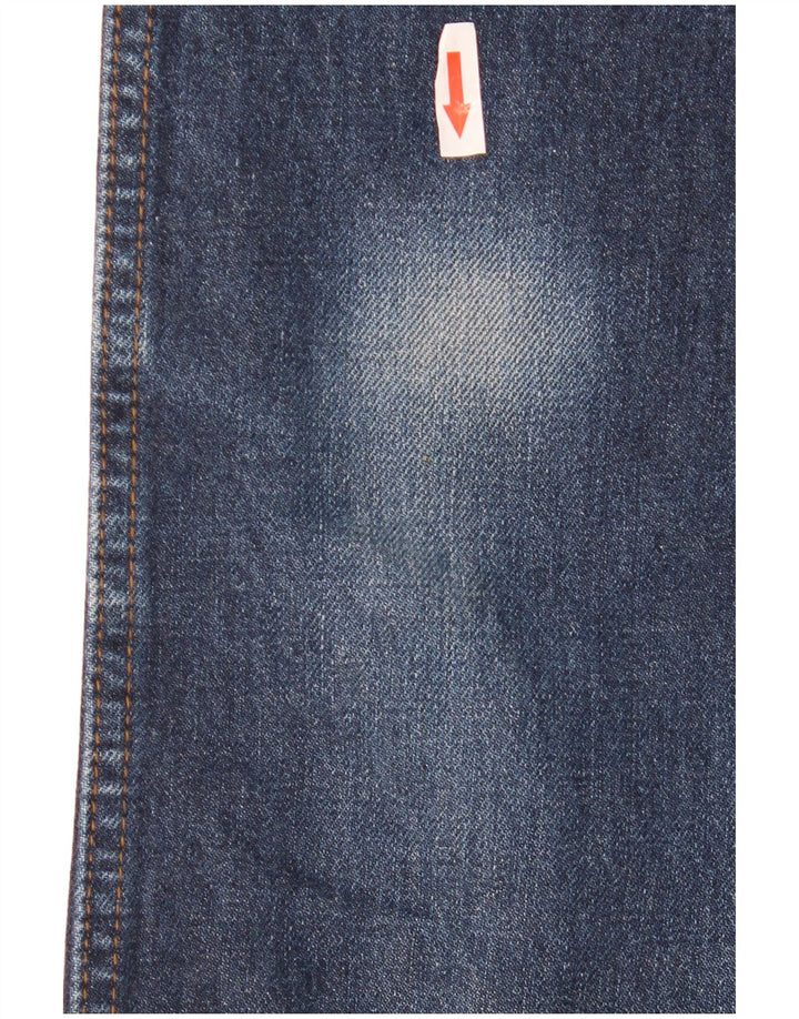 Jeans Bootcut da uomo Wrangler W28 L32 cotone blu navy