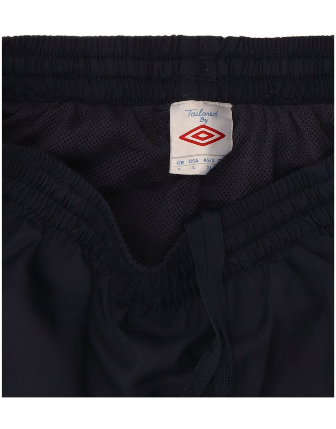 Pantaloni da tuta da uomo UMBRO grandi in poliestere blu navy