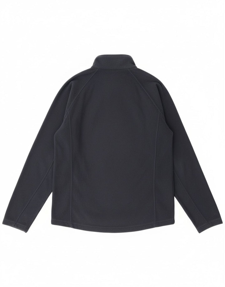 Maglione in pile da uomo Berghaus con zip e collo piccolo in poliestere blu navy