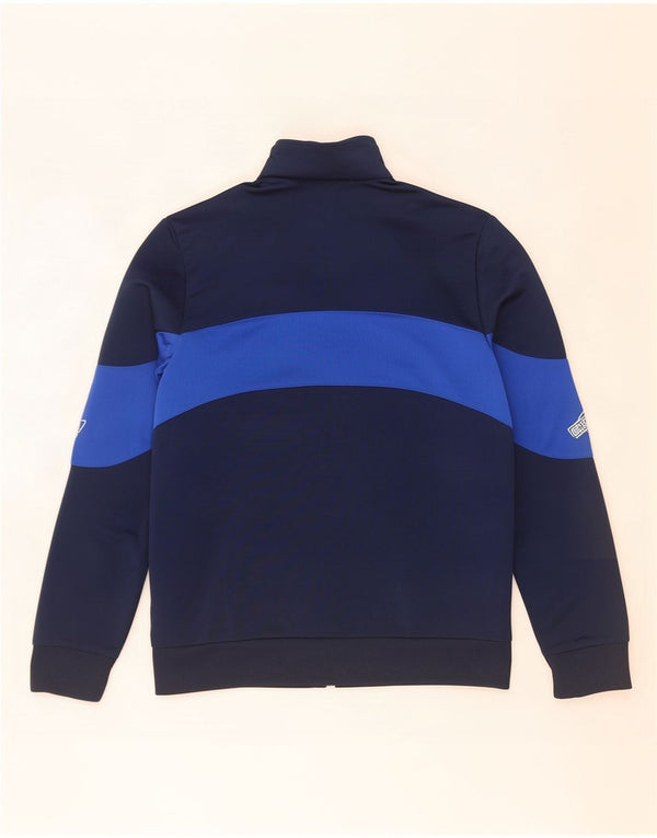 Giacca da ginnastica grafica da ragazzo Adidas 12-13 anni Blu navy Colourblock