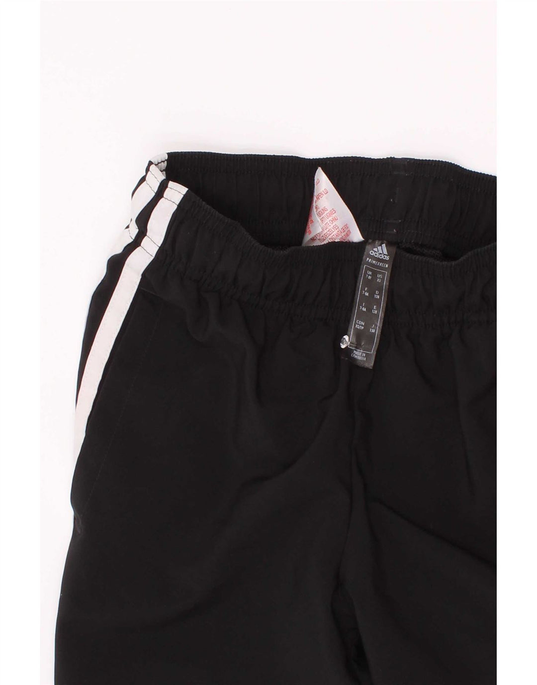 Pantaloncini sportivi Adidas Aeroready da ragazzo 7-8 anni in poliestere nero