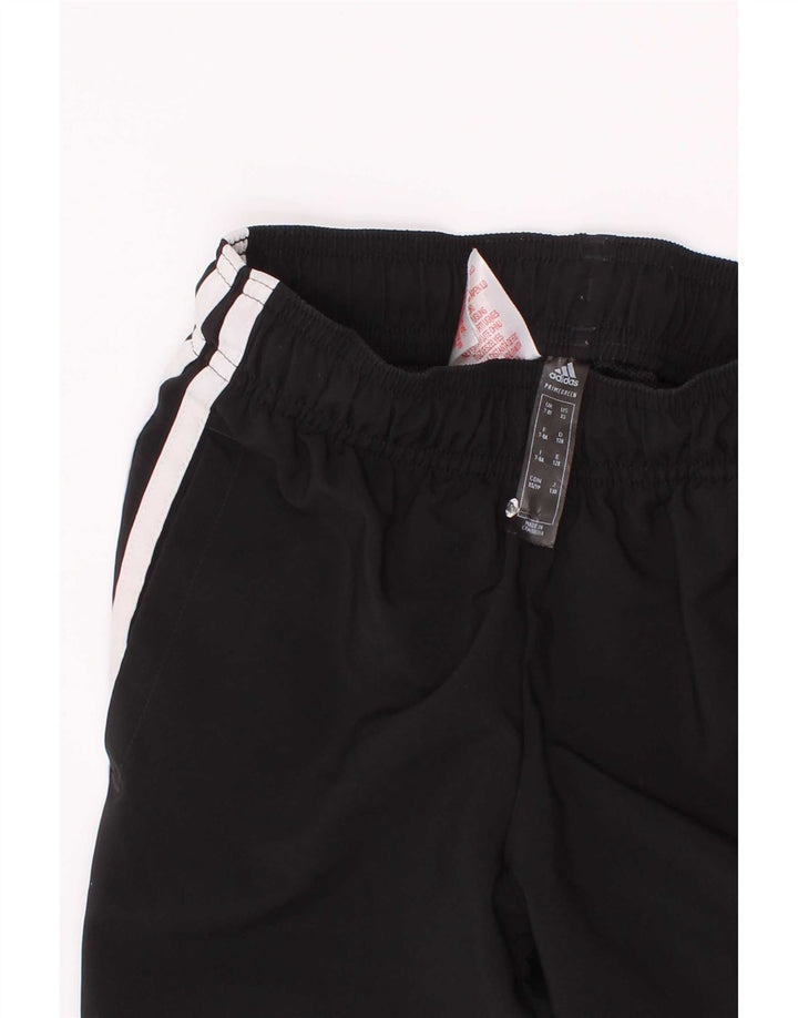 Pantaloncini sportivi Adidas Aeroready da ragazzo 7-8 anni in poliestere nero