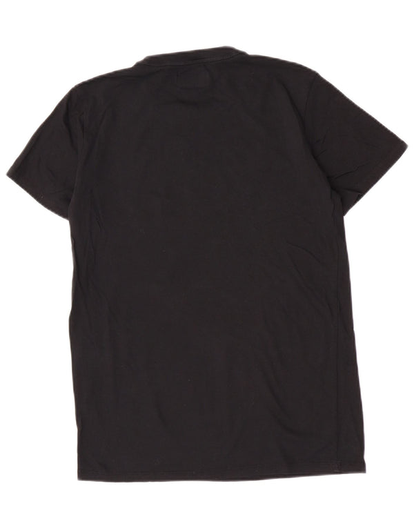 T-shirt grafica da bambino Emporio Armani 15-16 anni Nera