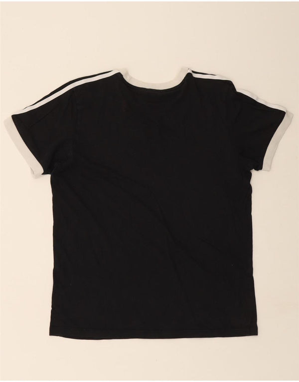 T-shirt da donna ADIDAS Top UK 12 medio nero cotone