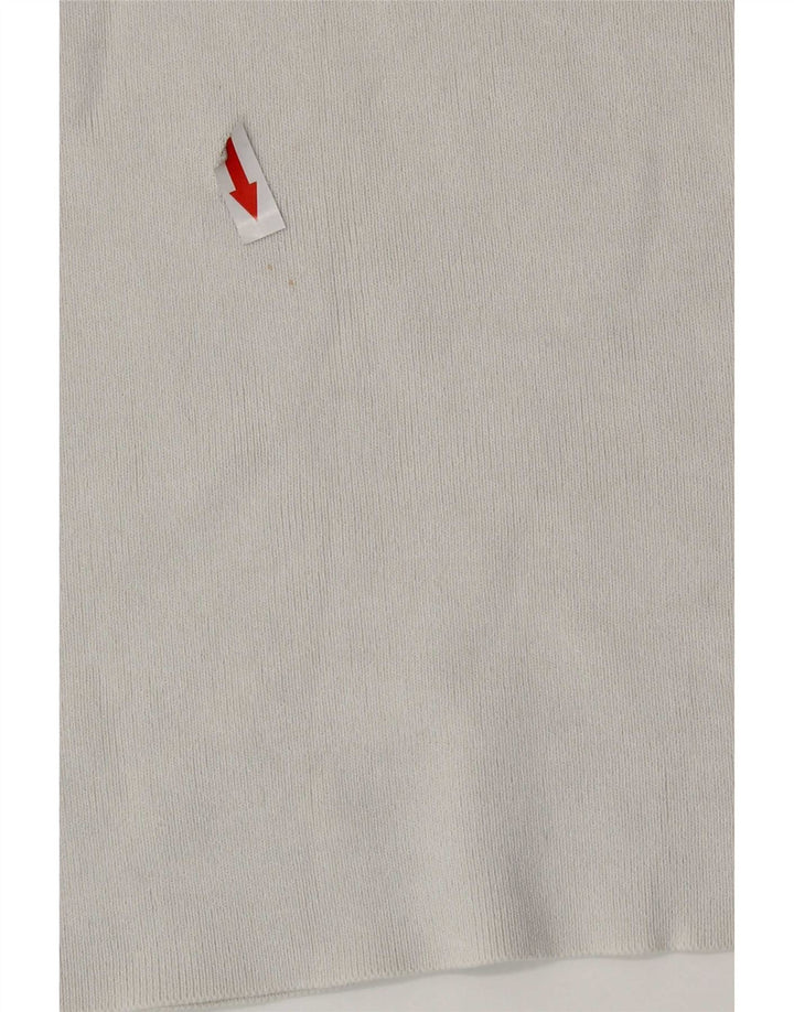 Canotta da donna Marks & Spencer UK 16 Large in viscosa bianco sporco
