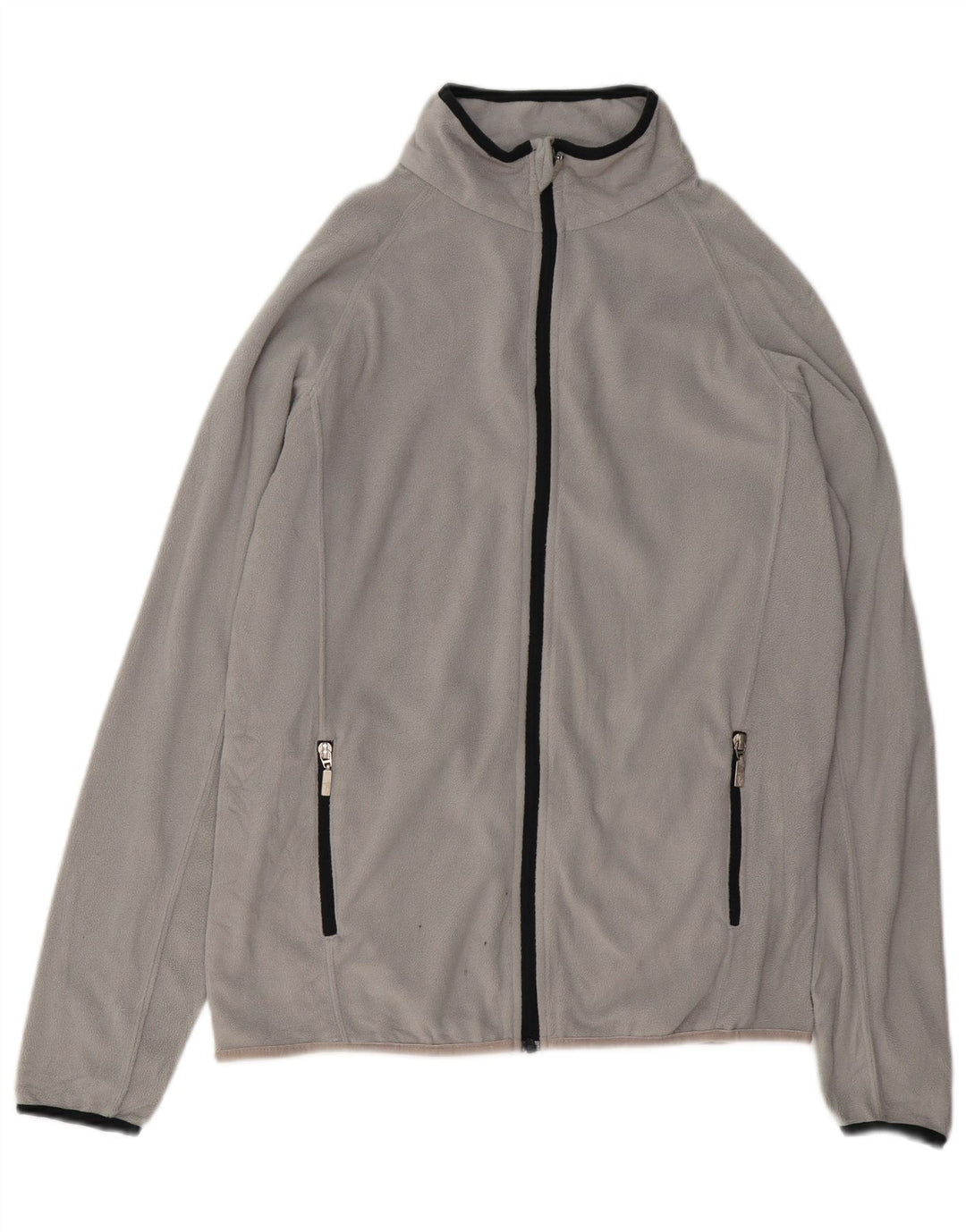 Giacca in pile da donna TRUSSARDI UK 18 XL Poliestere grigio