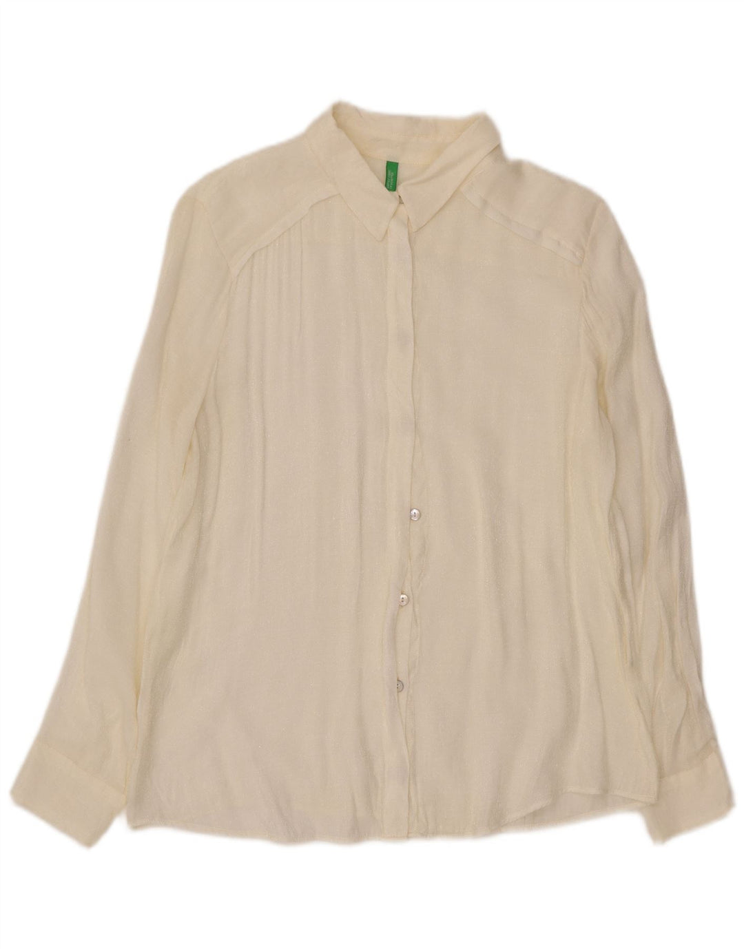 Camicia da donna Benetton UK 18 XL Bianca