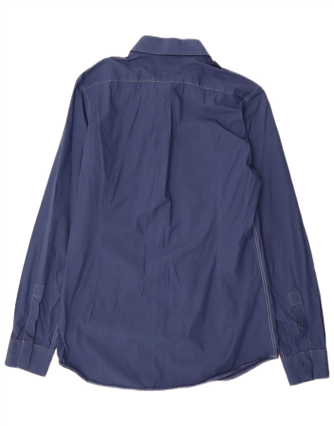 Camicia da uomo Dolce & Gabbana taglia 15 1/2 39 cotone blu medio