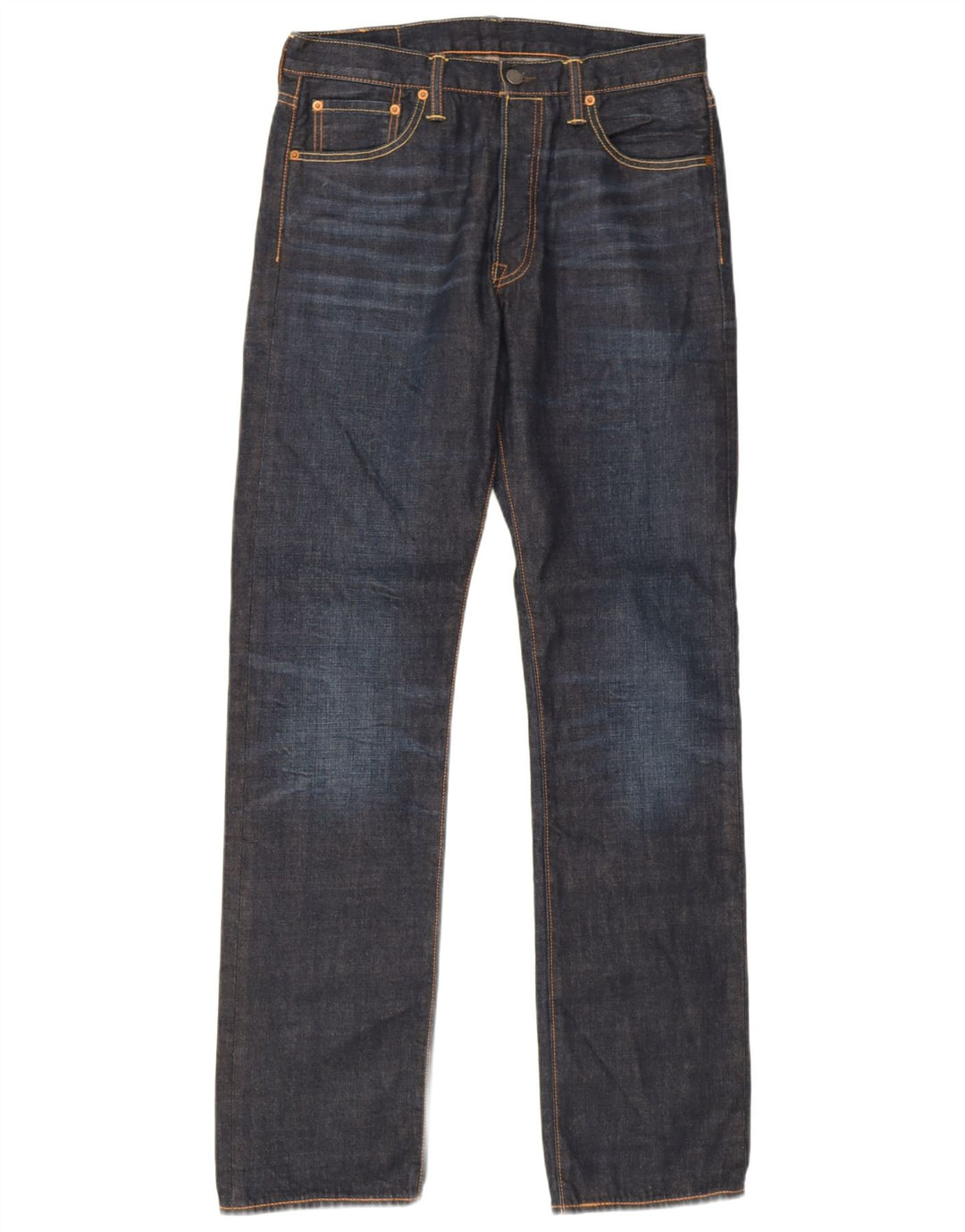 Levi's Uomo 501 Jeans dritti W32 L34 Cotone blu navy