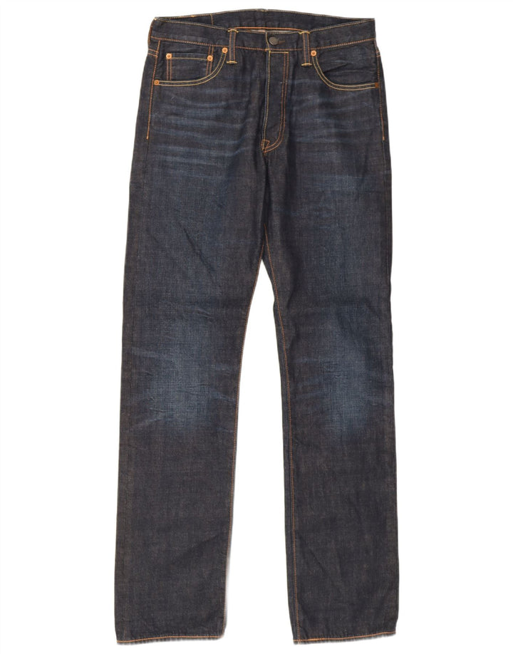 Levi's Uomo 501 Jeans dritti W32 L34 Cotone blu navy