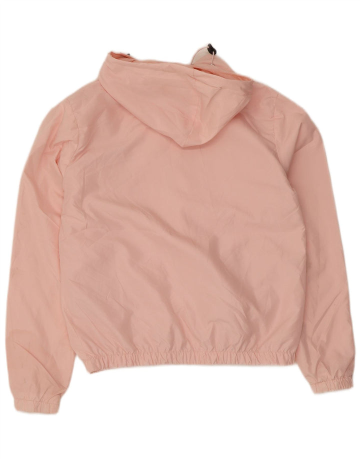 Giacca antipioggia oversize con cappuccio da donna Fila UK 6 XS poliestere rosa