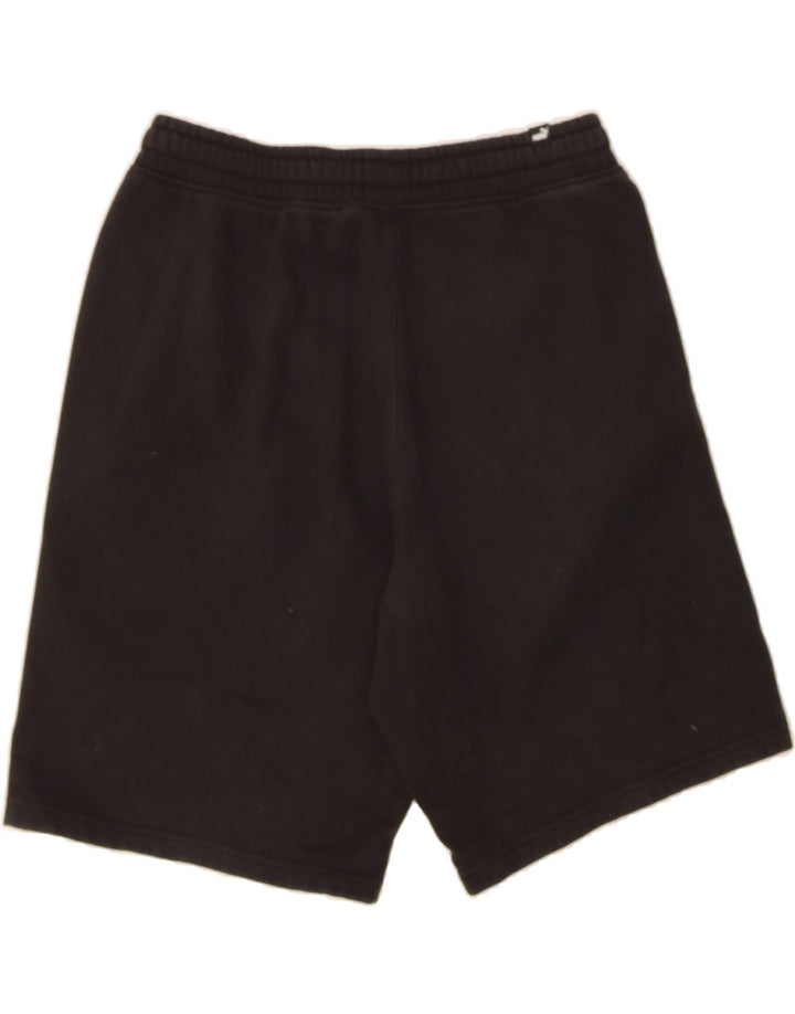 PUMA Mens Sport Shorts Medium  Black Cotton Vintage Puma and Second-Hand Puma from Messina Hembry 